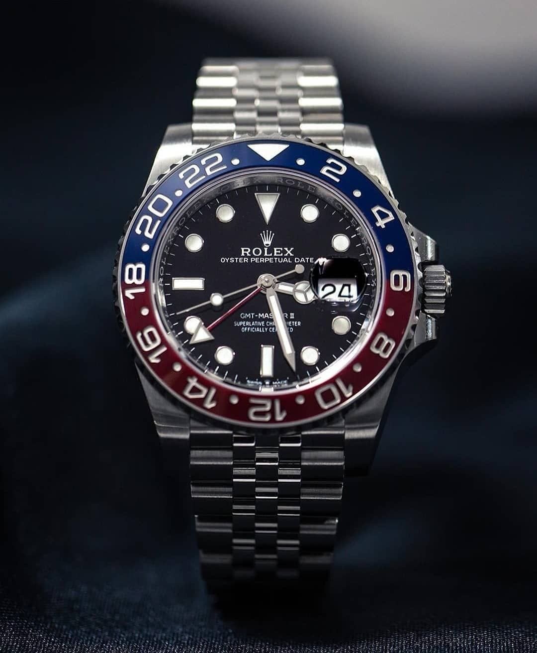 ROLEX GMT MASTER PEPSI AUTOMATIC PREMIUM WATCH