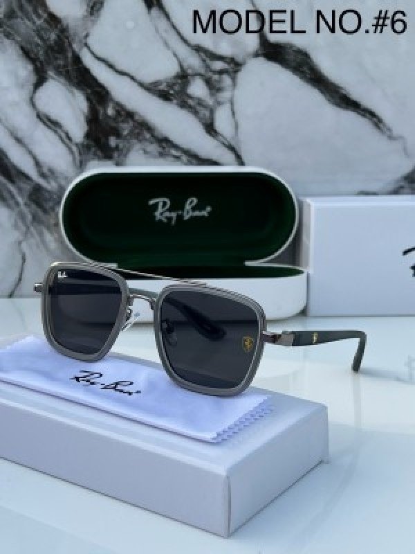 Rayban 06 grey & black premium sunglasses