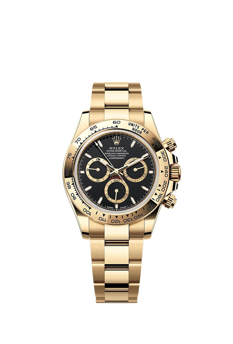 ROLEX DAYTONA GOLDBLACK EDITION AUTOMATIC PREMIUM WATCH FOR MEN