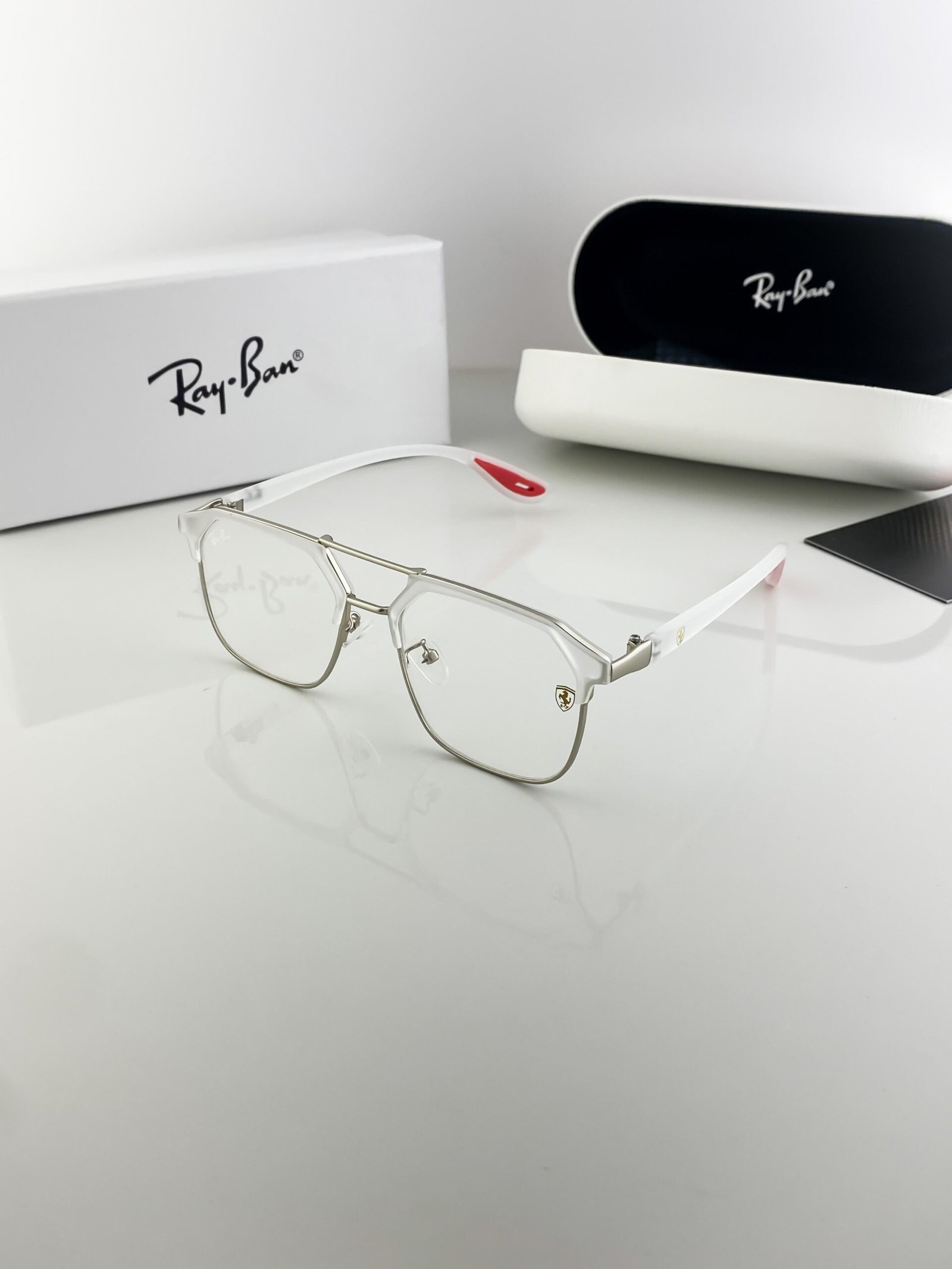 RAYBAN #04 WHITE EDITION LUXURY SHADES